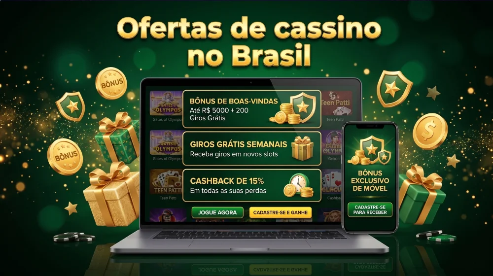 Bônus e Promoções para Jogadores de Cassino Online no Brasil