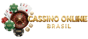Logotipo para cassinos online no Brasil
